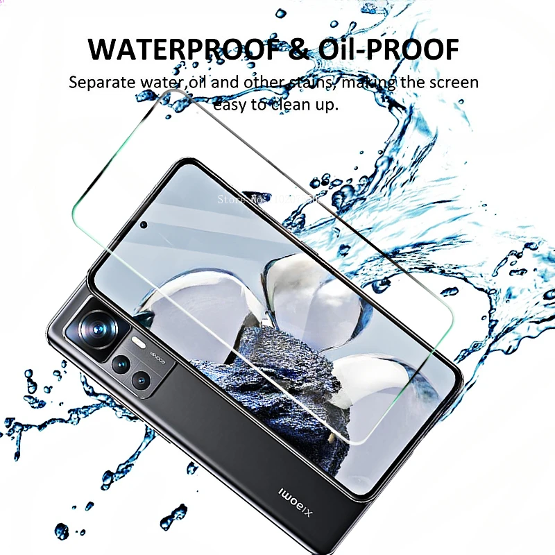 4Pcs for Xiaomi 12t Pro Glass Protective Glass Xaiomi Xiaomy Xiomi Xaomi Mi12t Mi 11t 10t 9t 12 T 12t Pro Screen Protector Film