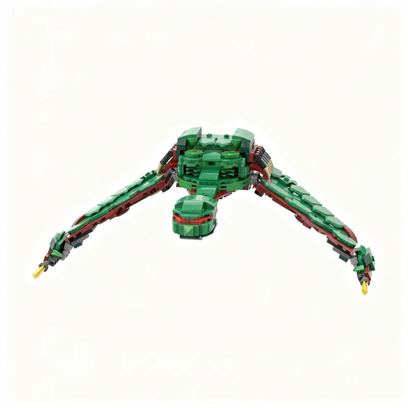 456pcs MOC - Klingon Bird Prey Creator Creator 3-in-1 Model Building Blocks Christmas Gift Toys Construction Idea Education