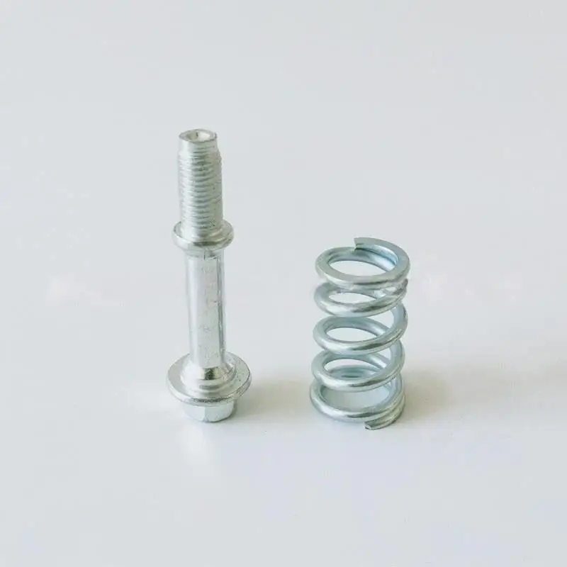 1/2 Sets Car Exhaust Pipe DIY Accessories Universal Exhaust Bolts And Spring Stud Nut Kit For Altima Fix Repair Kit Muffler