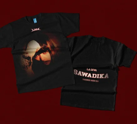 2026 K-pop New Album SaWaDika Summer Men's and Women's Pure Cotton T-shirt Comfortable, Breathable, High Quality Ins Y2k