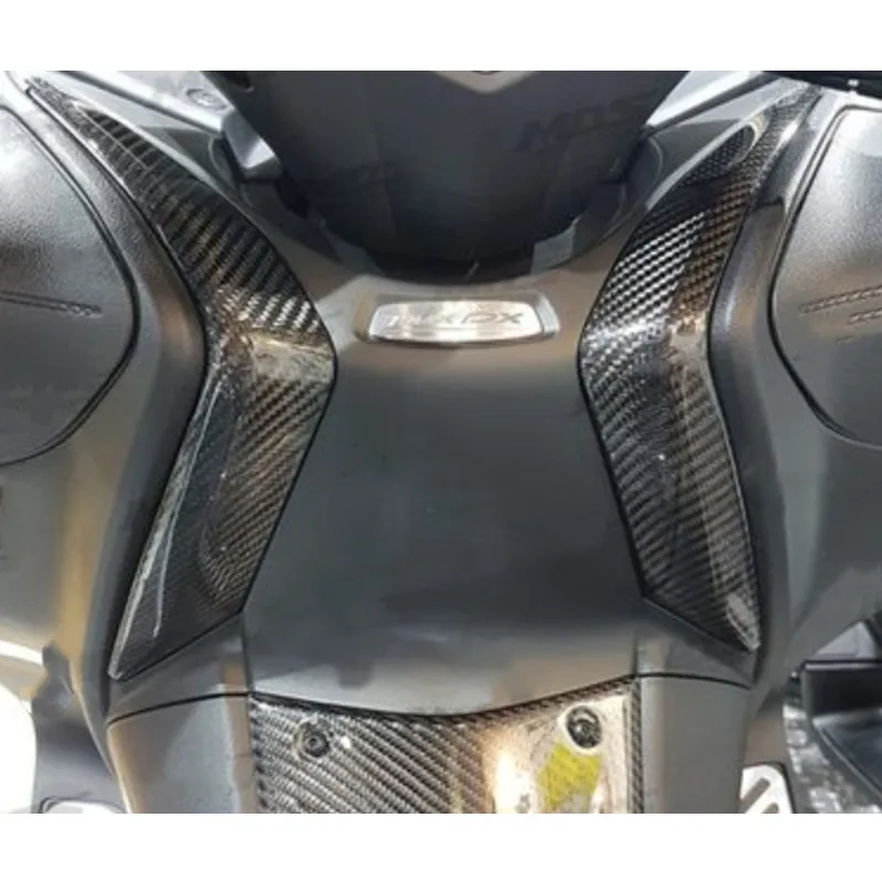 Real Carbon Fiber For Yamaha TMAX530 TMAX560 2017-2021 Motorcycle Accessories Tunnel Middle Cover Left Right Trim Strip