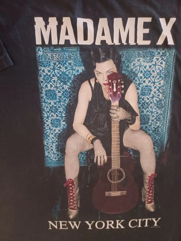 Madonna Madame X New York City Medium Tee Shirt