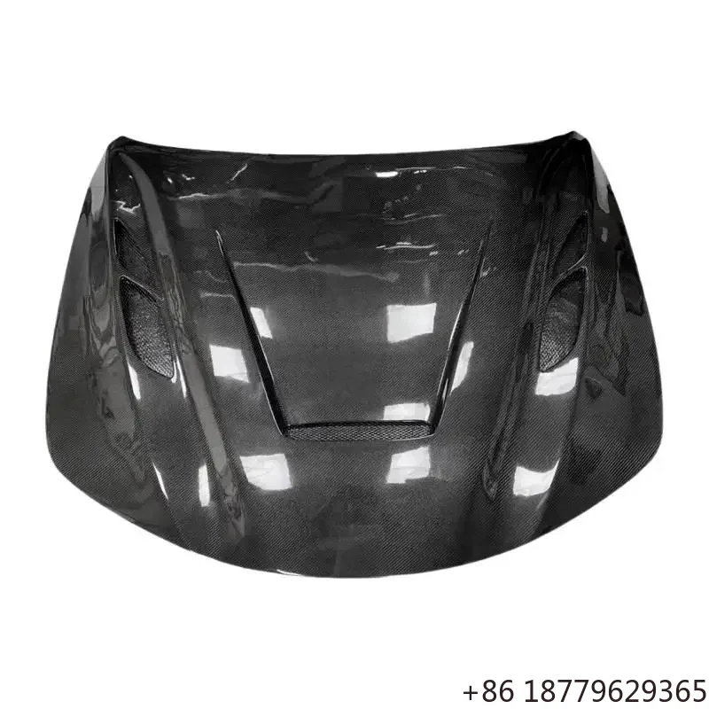 Lightweight Performance Carbon Fiber Hood Bonnet GTAM Styling Engine Cover Sports Sedan Tuning