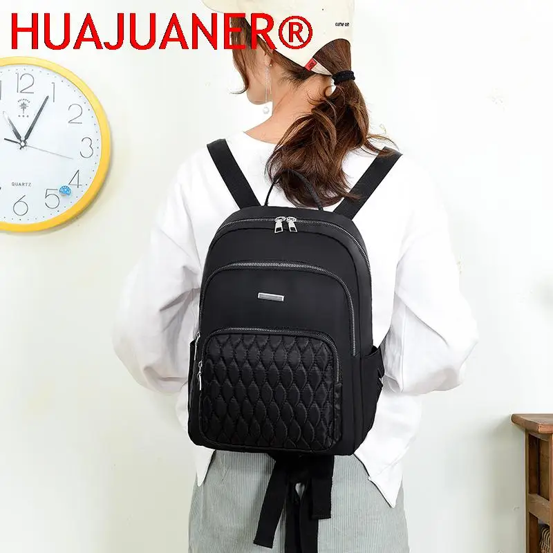 Moda casual feminina mochila de viagem estilo bonito meninas escola livro mochila de alta qualidade durável tecido macio mochila feminina