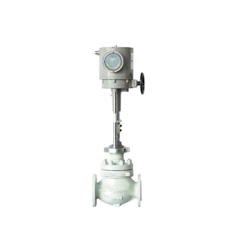 COVNA Leak Proof SS304 316 3 way Steam Valve With 4-20mA Positioner diaphragm Pneumatic actuator Control Globe Valves