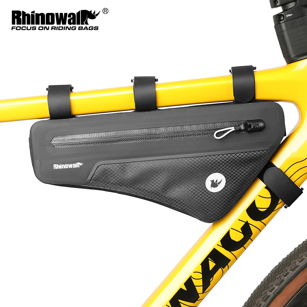 

Rhinowalk Bike Tube Bag Bicycle Triangle Waterproof Cycling Bike Frame Storage Luggage Bag Bikepacking Summer Bike Accessories