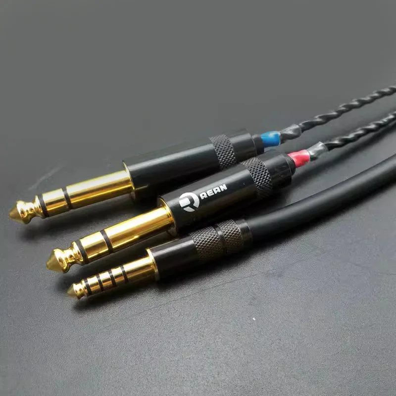 Canare L-4E6S Balanced 4.4mm balanced 4.4 To dual 6.35 mm TRS jack 6.5 For Sound 6.5mm 6.35mm Male