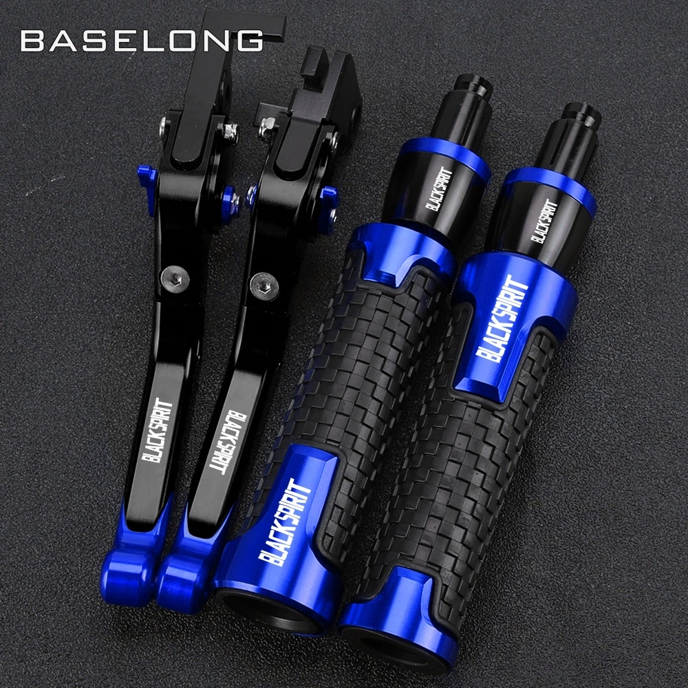 Motorcycle Accessories For HONDA BlackSpiRit 2014-2016 2015 Adjustable Brake Clutch Lever Handlebar Handle Bar Grips