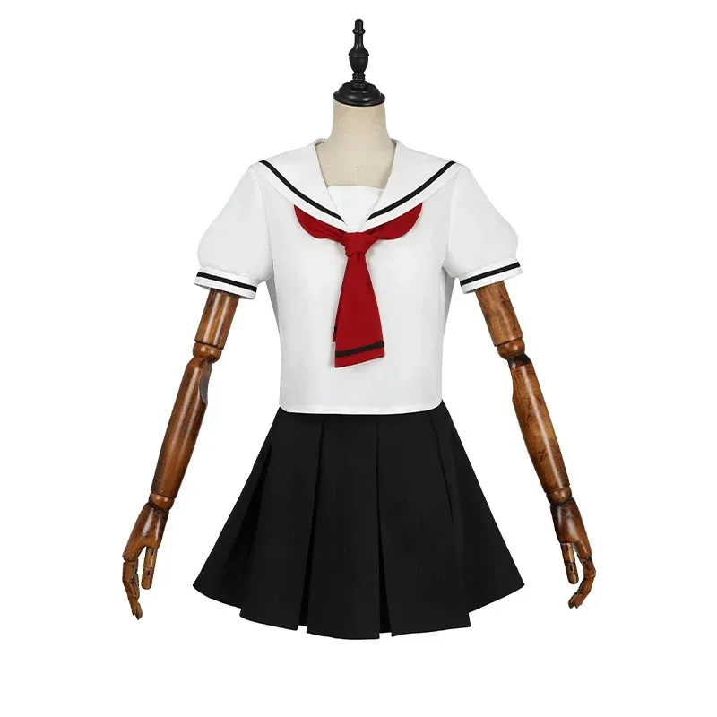 Anime Card Captor 키노모토 사쿠라 코스프레 의상 여름 및 겨울 여성 학교 유니폼 풀 세트 파티 카니발 드레스 upc;8,k'5