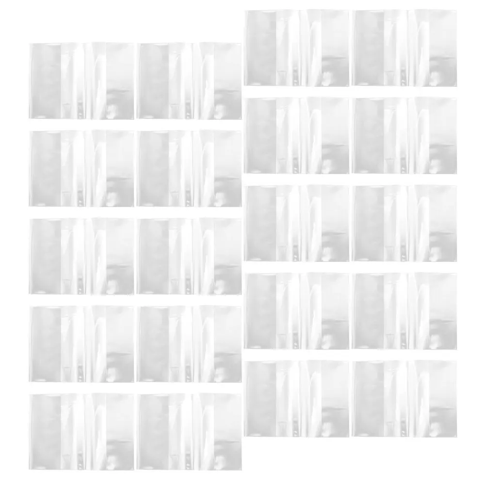 

20Pcs Clear Book Cover Easy to Apply Not Easy to Fall Off Protective Cover for Exercise Books Book Covers for Hardcover