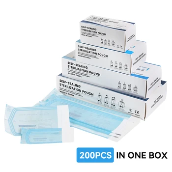 Pochettes de stérilisation jetables auto-scellantes, 5 taill...