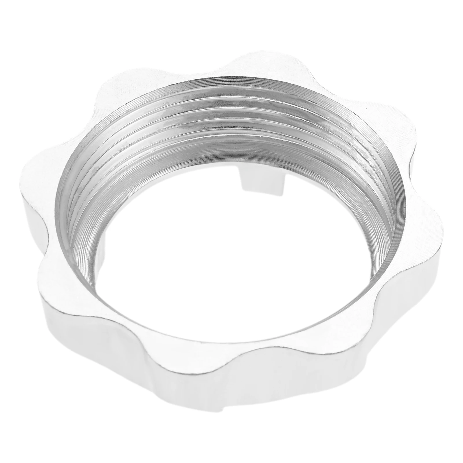 1pc 7.9x2.9cm Meat Grinder Blade Nut Aluminium Alloy for Most Household Electric Meat Grinders Thread Inner Diameter 6cm