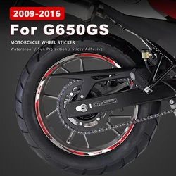 Motorcycle Wheel Sticker 19 17 Inch Rim Strip Tape for BMW G650GS G 650 GS G650 GS Accessories 2009-2016 Waterproof Wheel Decals