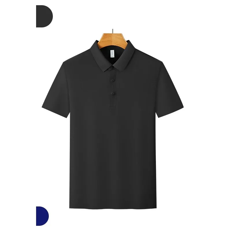 Couple Outdoor Golf Sport Loose and Comfortable Sweat Absorbing Polo Shirt Summer Casual Trend Versatile Quick Drying T-shirt