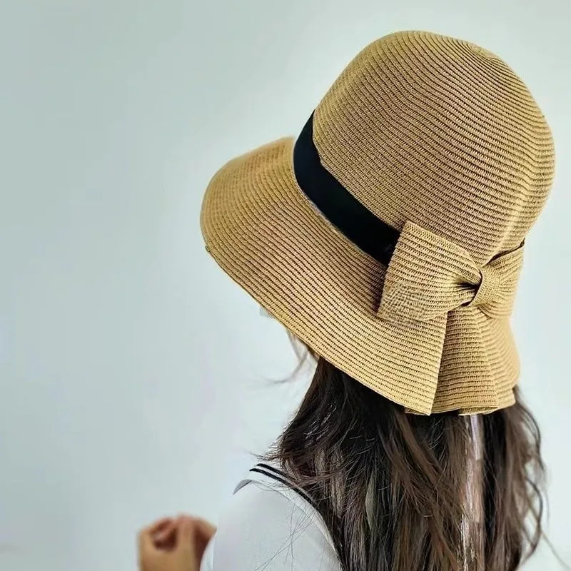 

Women's Golf Hat: Woven Straw Hat, Foldable, Lightweight Sun Protection Hat