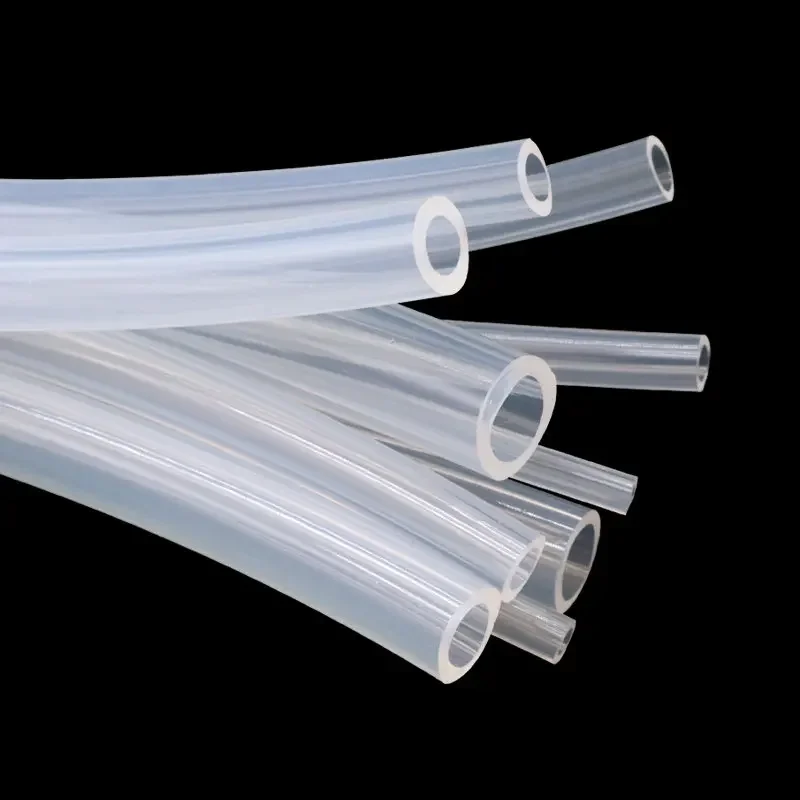 1M 5M 10M Food Grade Silicone Rubber Hose Transparent Flexible Silicone Tube Diameter 2 4 5 6 7 8 9 10 11 12 14 16mm Clear Tube