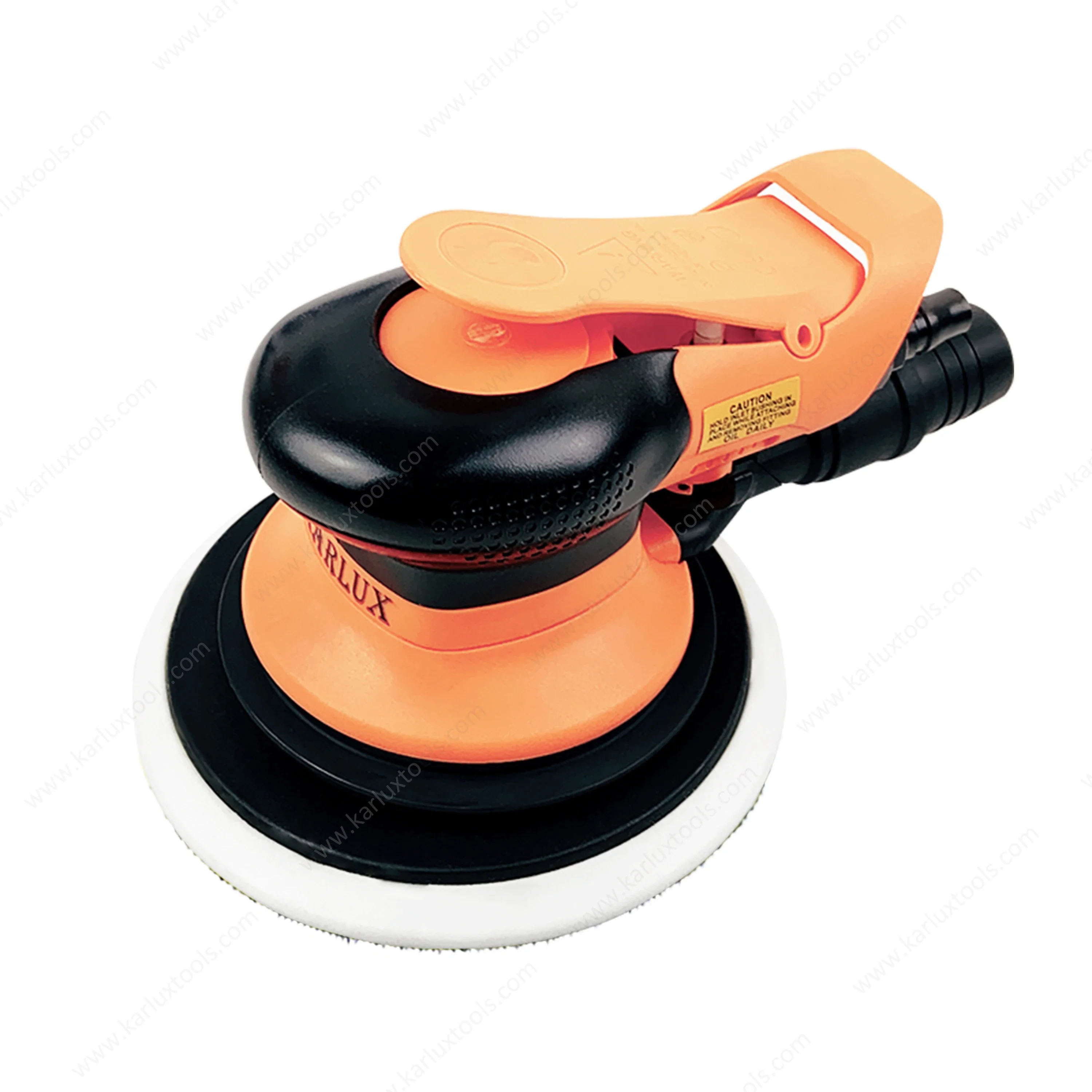 

6Inch Orbit Palm Pneumatic Sander Lightweight Low Vibration Air Powered Random Orbit Sander for Autobody Automotive Wood Working