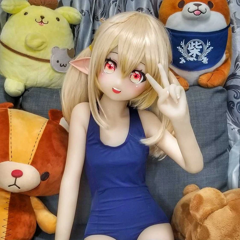 RENHEYUOU Mini Blonde Elfenpuppe |   Sammlerspielzeug für Herren, bewegliche Gelenke, weiches Material