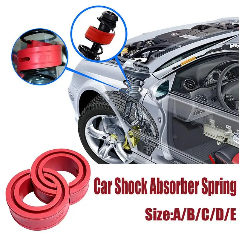 Auto-buffers Car Shock Absorber Spring Bumper Power Springs Bumpers Cushion Urethane Universal Auto Shock Absorber Spring