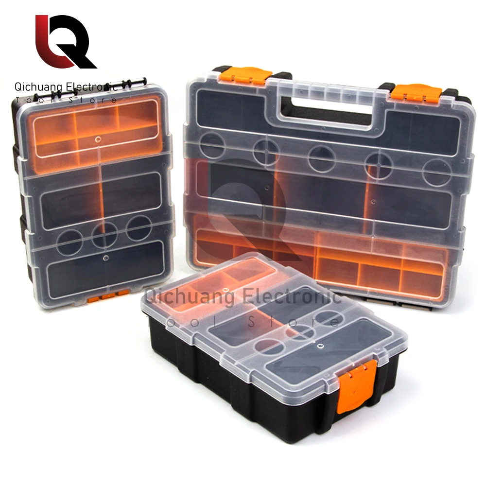 Hardware Storage Toolbox multifonction grande capacit￩ ￩paississement durable combo Grid Storage Toolbox Small / Medium / large