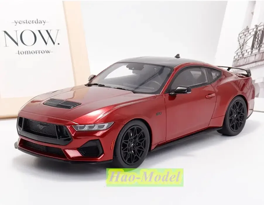 GT Spirit 1/18 For NEW MUSTANG GT 2024 Resin Diecast Model Car Kids Toys Boys Birthday Gifts Hobby Display Collection Ornaments