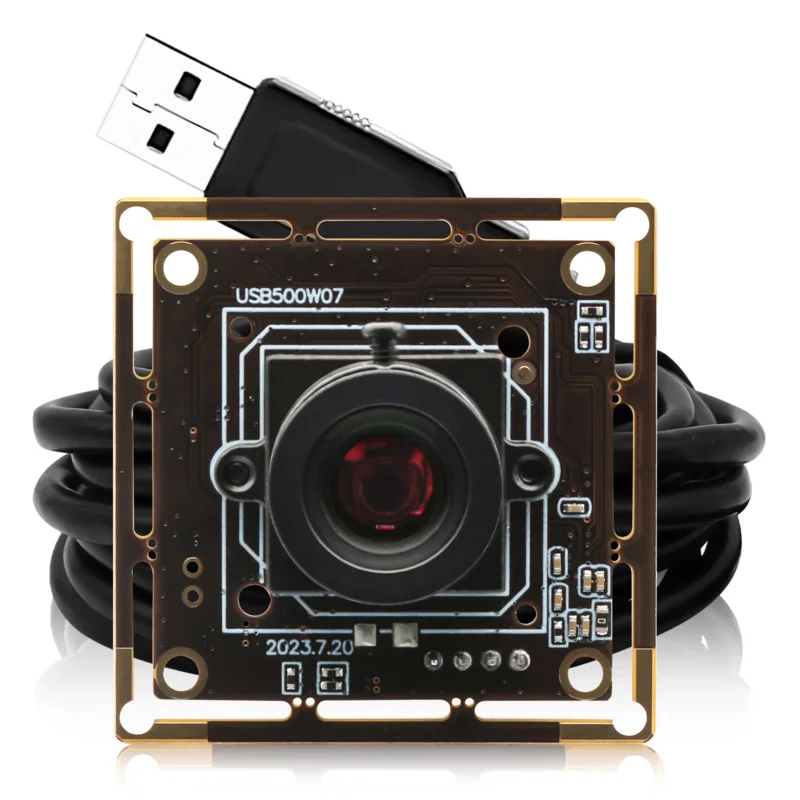 5Megapixel 2592*1944 30fps Mini PCB Embedded Cam for Industrial Machine Vision IMX335 USB Camera for Computer Laptop Jetson Nano