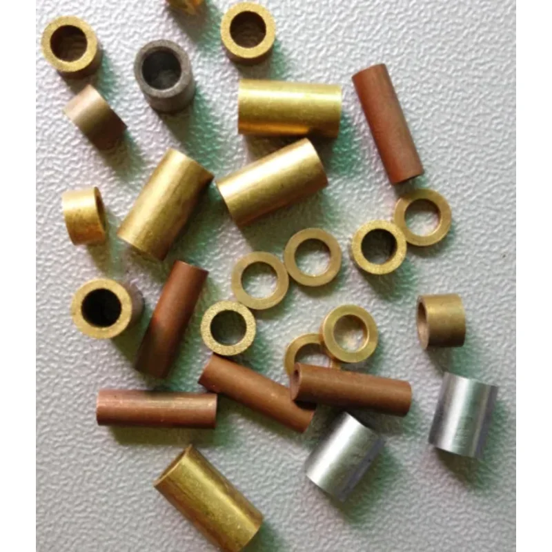 Copper sleeve for assembled guide pulley