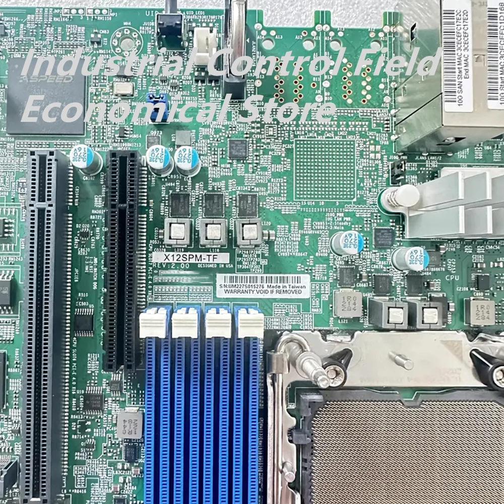 X12SPM-TF server C621A X550 dual 10Gigabit network card single motherboard