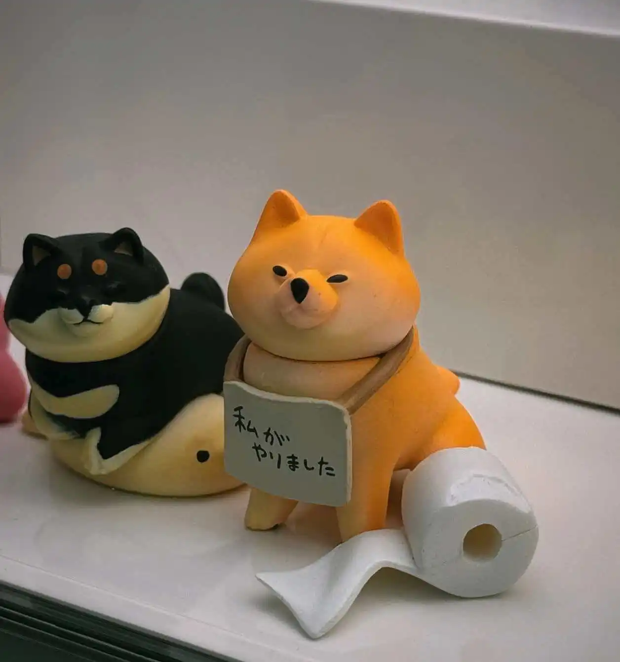 

Новая коллекционная фигурка собаки-дровокола: Корги, не желающий уходить домой, и Бомэй. Милая настольная декорация, подарок на день рождения, сюрприз.