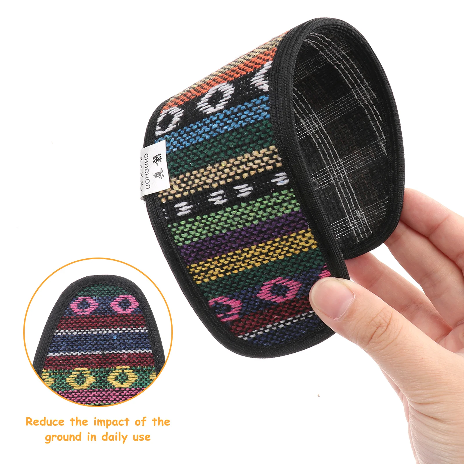 

3 Pairs Deodorant Bamboo Charcoal Linen Insole Runners Cushion Sweat Absorbing Insoles