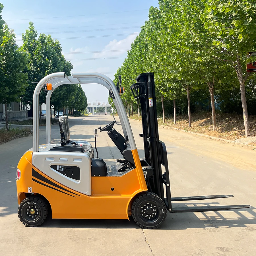 رافعة شوكية كهربائية 1.5 طن تعمل ببطارية ليثيوم معتمدة من CE للوجستيات المصانع في المستودعات #4