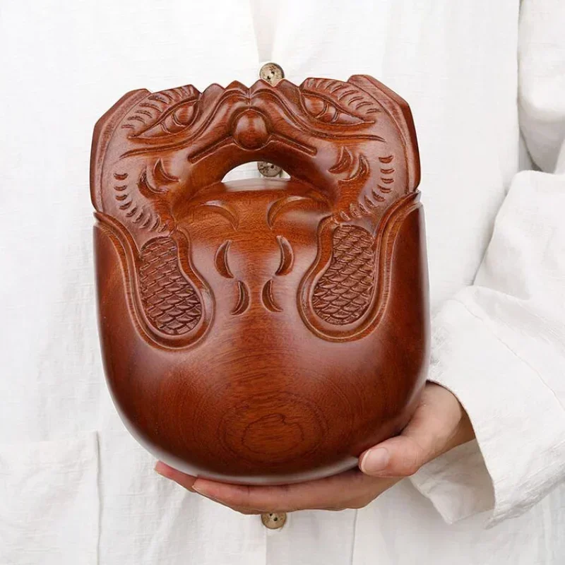 

Taiwan red sandalwood fish Taoist Dharma household Buddhist hall Lingyin Temple old-fashioned Buddhist door large