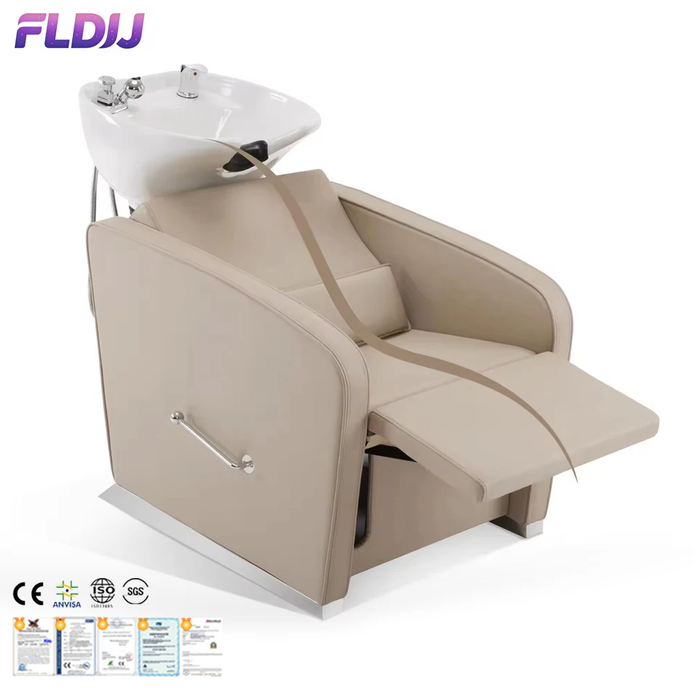 

Регулируемое кресло-мойка из синтетической кожи для парикмахерских, салонов красоты, спа-салонов и отелей