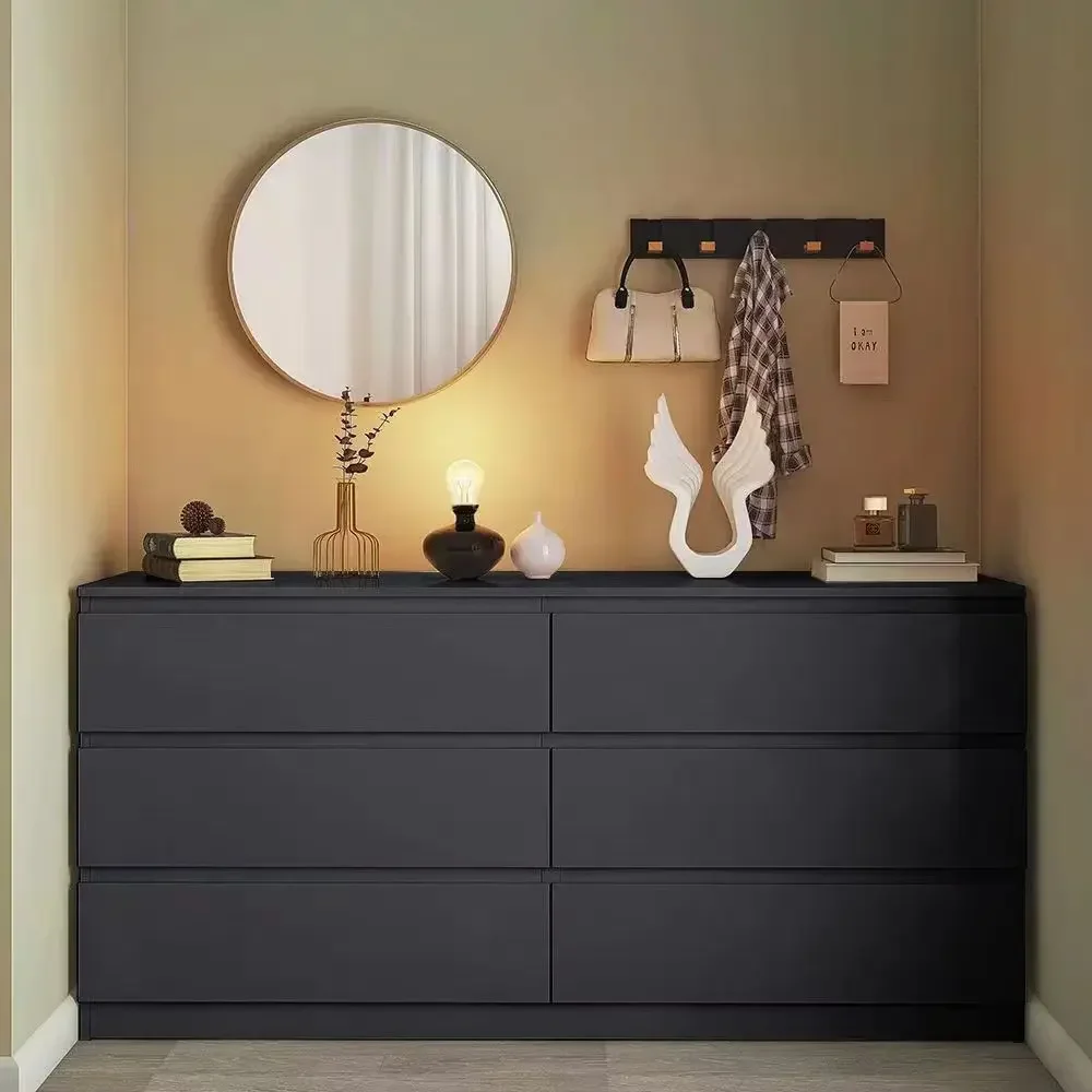 chest of drawers Nordic style simple modern bedroom living room chest of drawers TV cabinet special American style