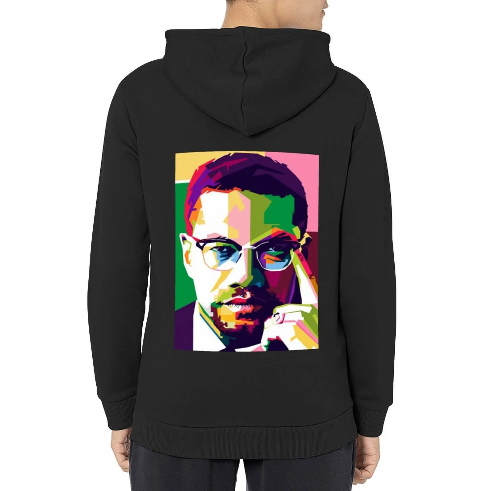 

Malcolm X Hoodie men's winter sweater men's coat autumn men clothes men's hoodie sweatshirt
