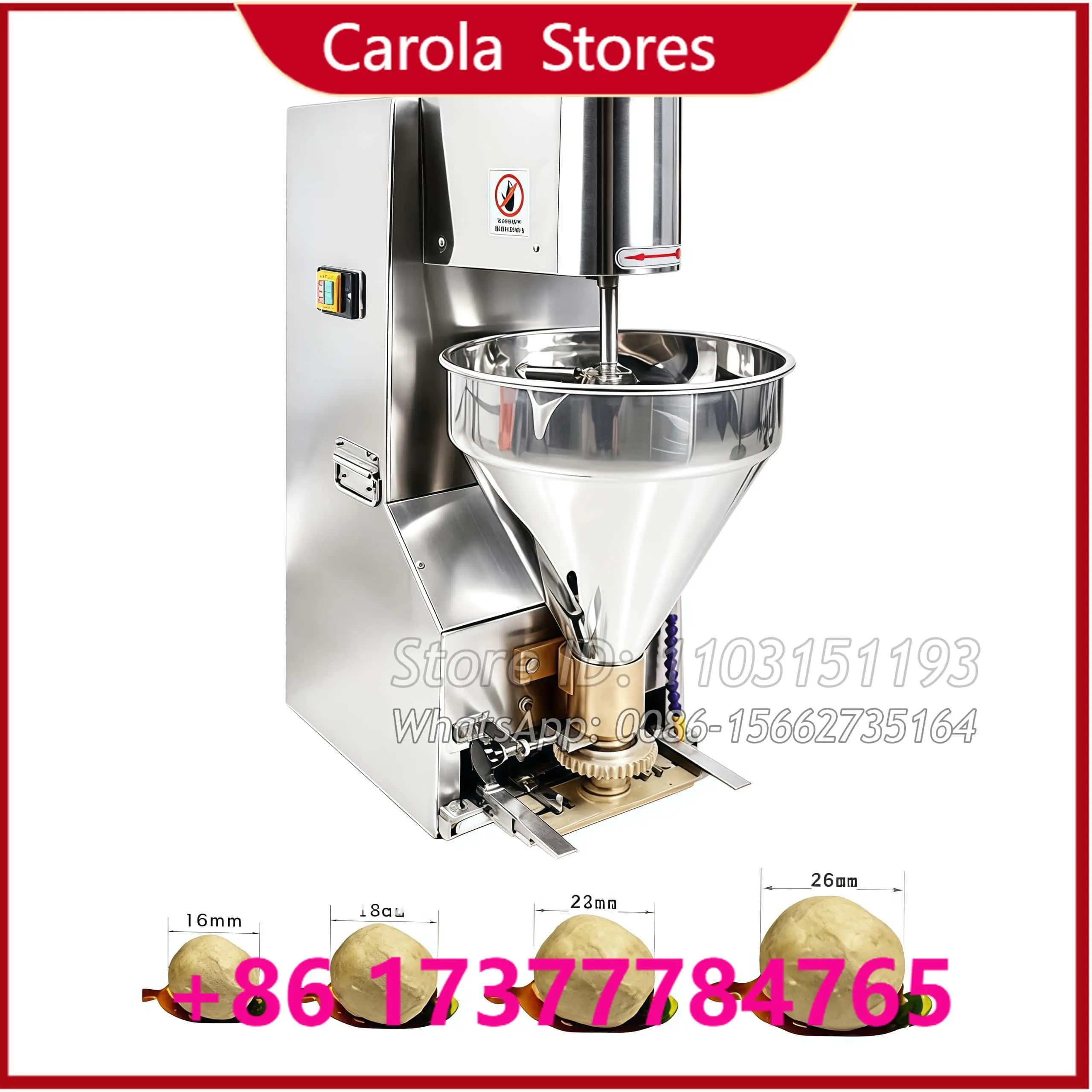 Low Price 1100 W Table Top Beef Pork Meat Ball Product Make Manual Swedish Hot Pot Meatball Filling And Forming Boiler Machine