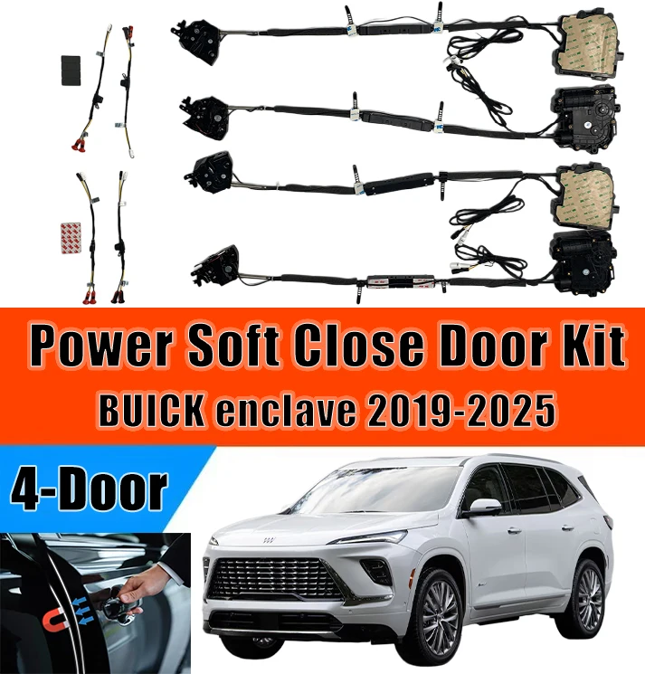 Xcar for BUICK enclave 2019-2025 Car OEM Automatic Soft Close Door Electric Suction Kit Auto Power Closing