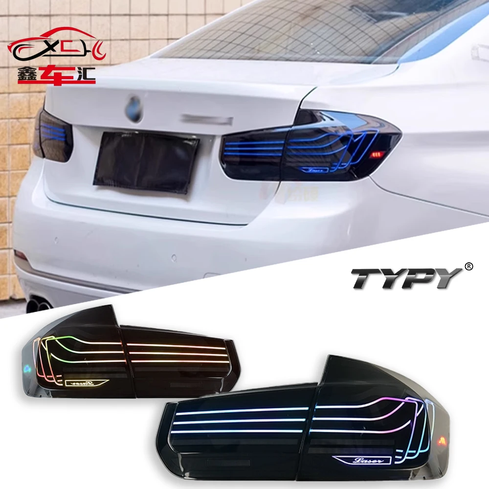 

Задние фонари RGB для BMW 3 серии F30 F35 (2013-2018), модифицированные, новые, с динамическими указателями поворота DRL, светодиодные, автоаксессуары