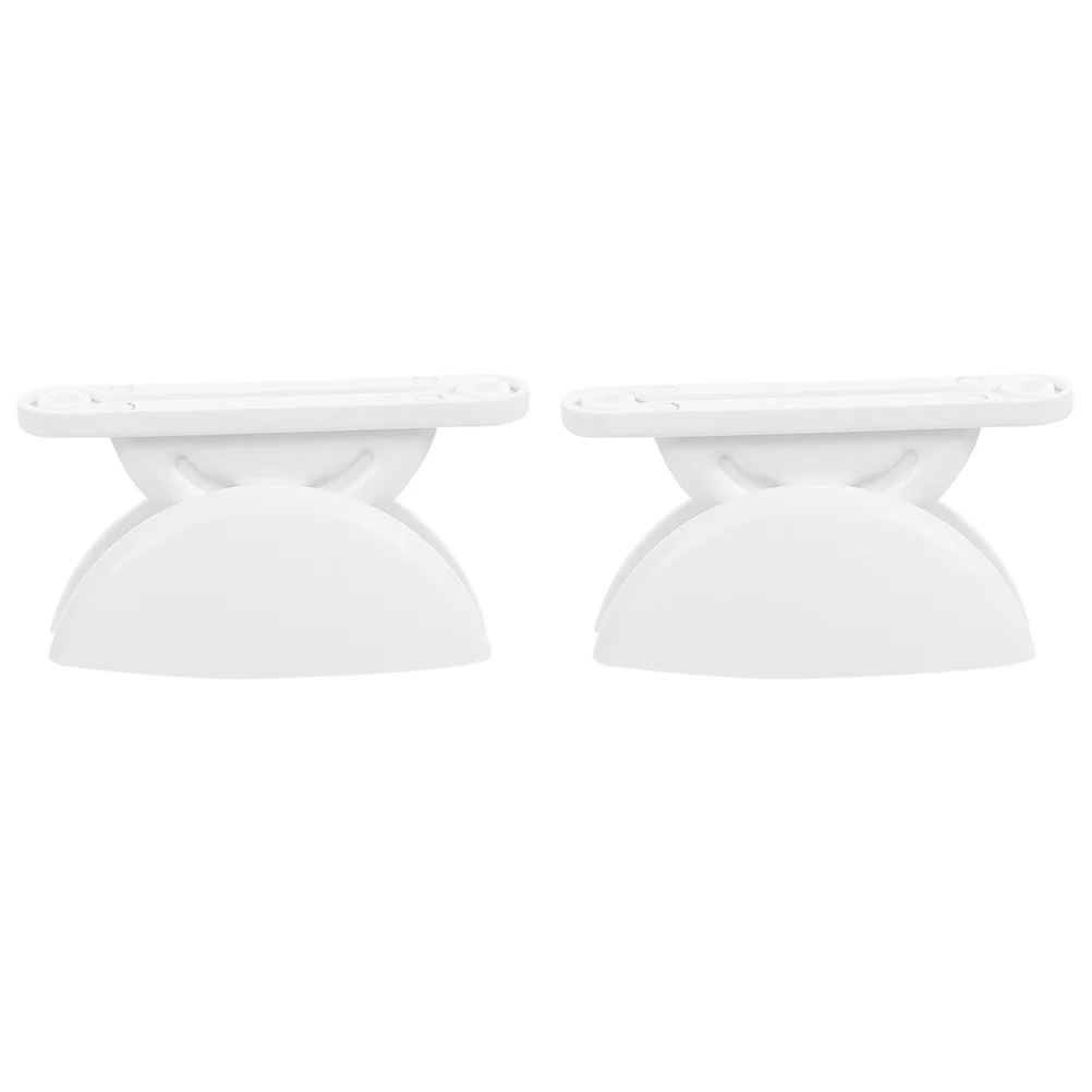 

2 pcs Holder Plastic Stopper For Rv Catch Holder For Rv Car Hook Half-Circle Shape Door Check Retaining Tool Door Buckle