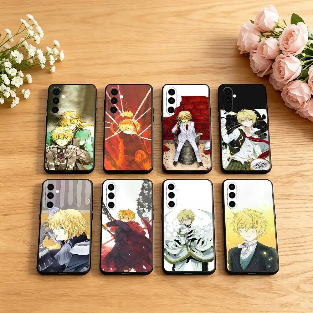 Anime Pandora Hearts Oz Vessalius Phone Case Black Silicone Soft For Samsung Galaxy A73,A72,A71,A70,A53,A52,A51