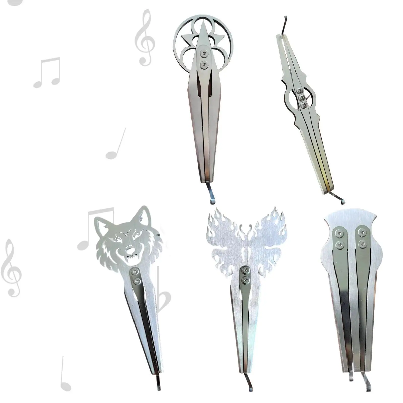 

Jaw Harp Maultrommel Metal Mouth Musical Instrument Traditional Folk Harp for Ethnic Music Lovers