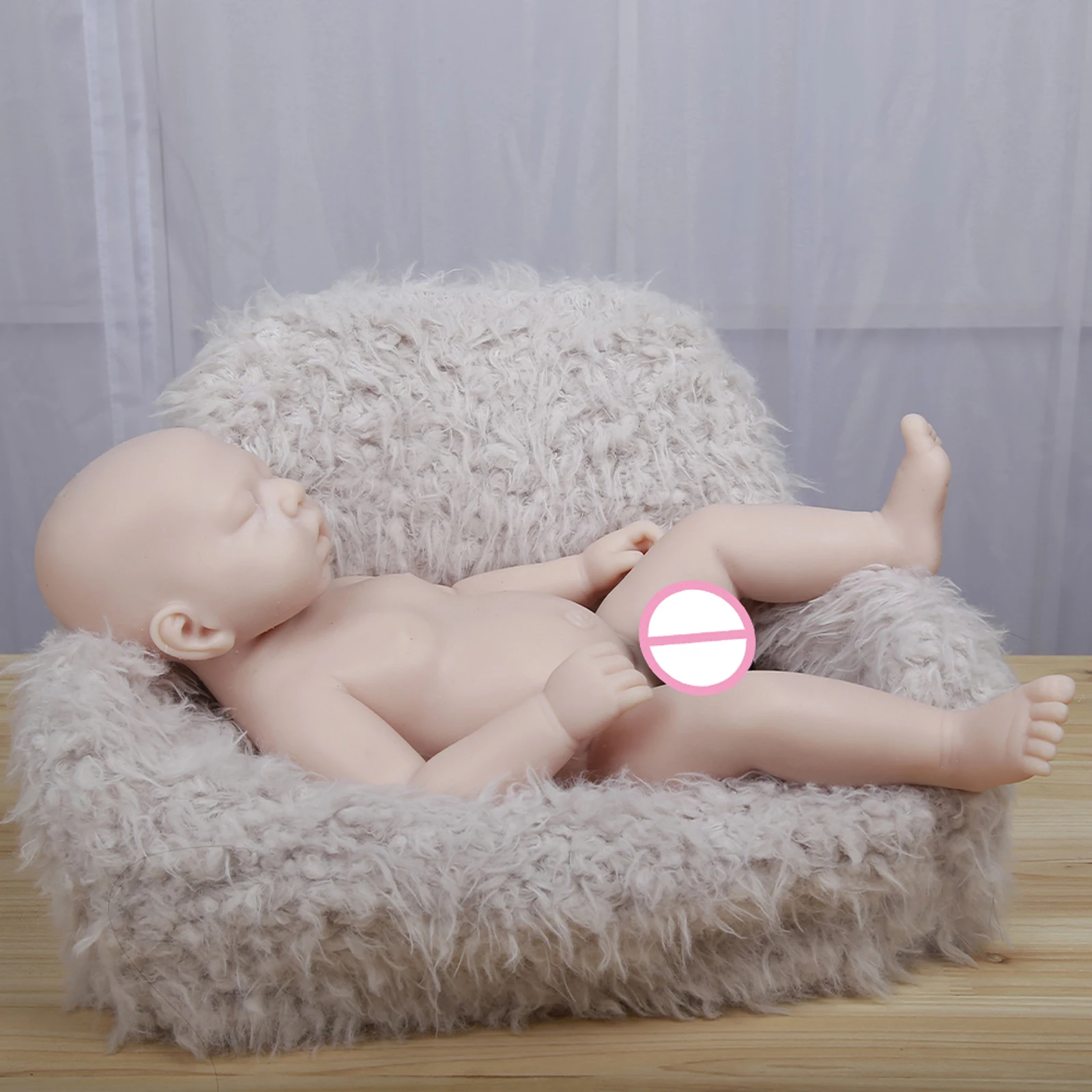 女の子のための完全なシリコーン新生児人形,生まれ変わった人形,白い卵,色なし,DIYギフト,無料の色