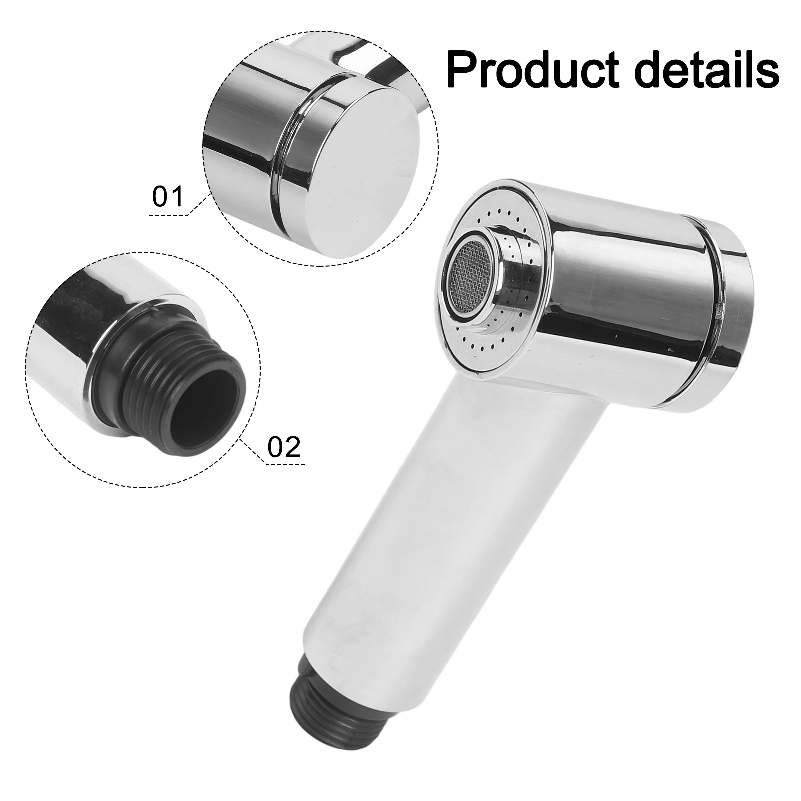 Multifunctional Pull Out Spray Faucet Tap with G1/2 Connector for Easy Replacement in Kitchens and Restaurants