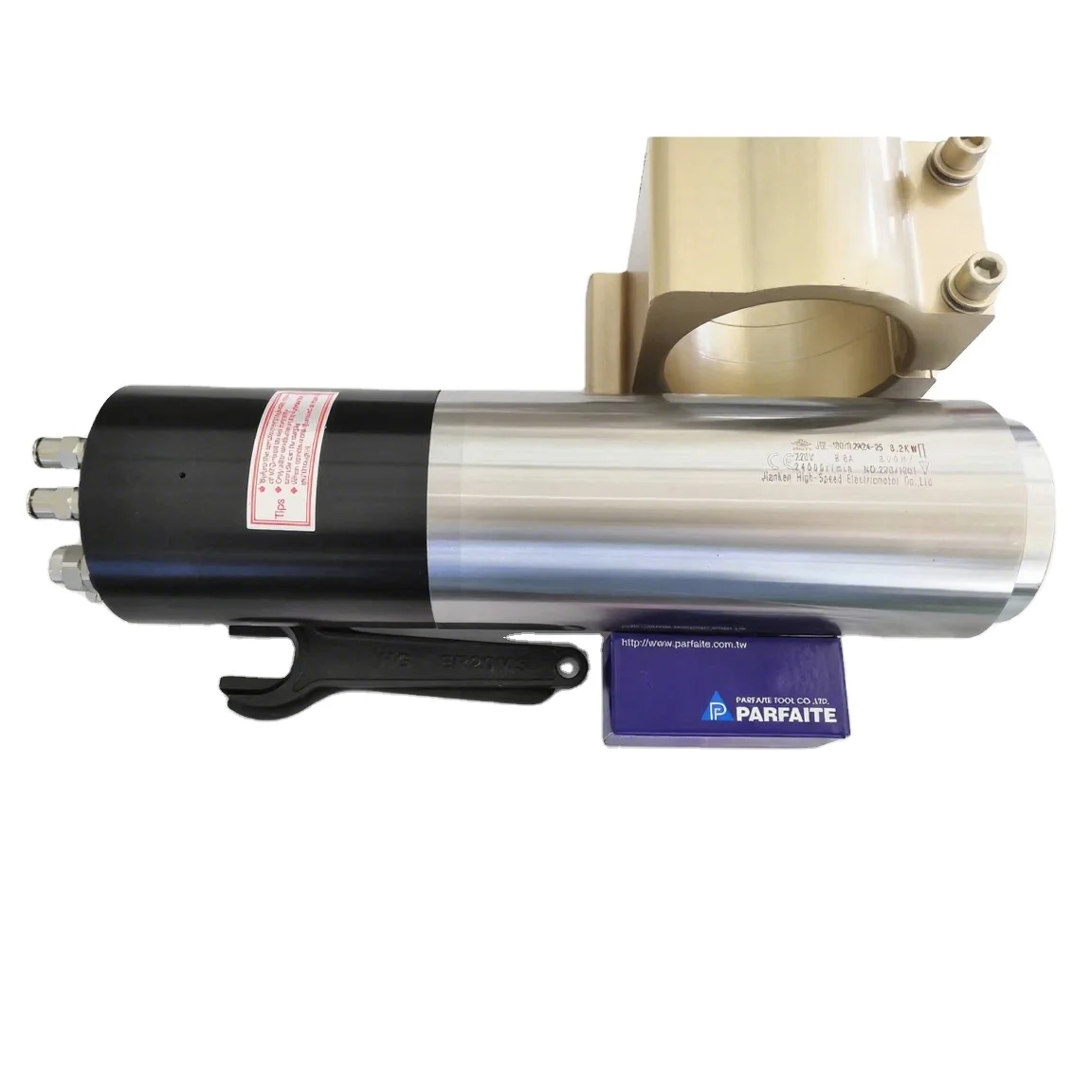 

Jianken JGL-100 3.2KW 24000RPM ISO25 BT30 220V/380V water-cooled pneumatic tool changer ATC spindle motor