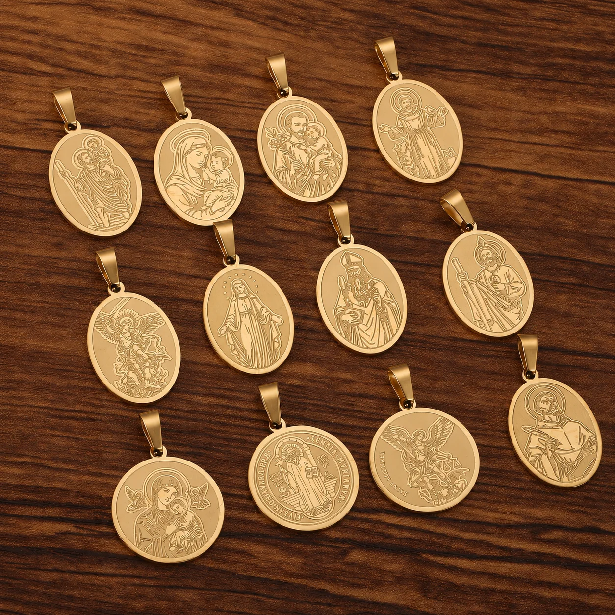聖ミカエル/聖クリストファー/聖マリア/聖ベネディクト ペン - Jewelry Making Michaels のレビューと価格