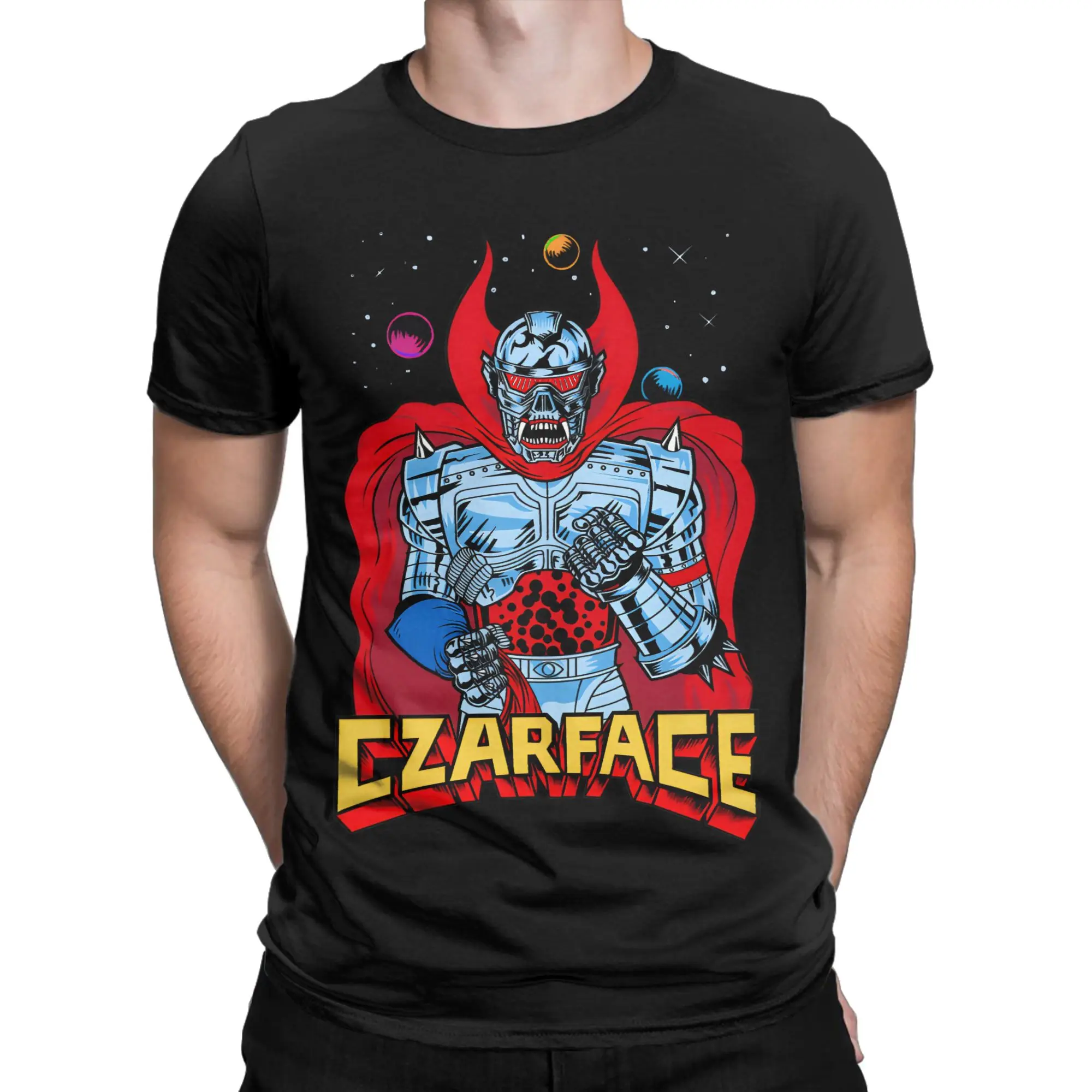 Men Women Graphic Printing Czarface  T Shirt Tee Pure Cotton  T-shirts Clothing