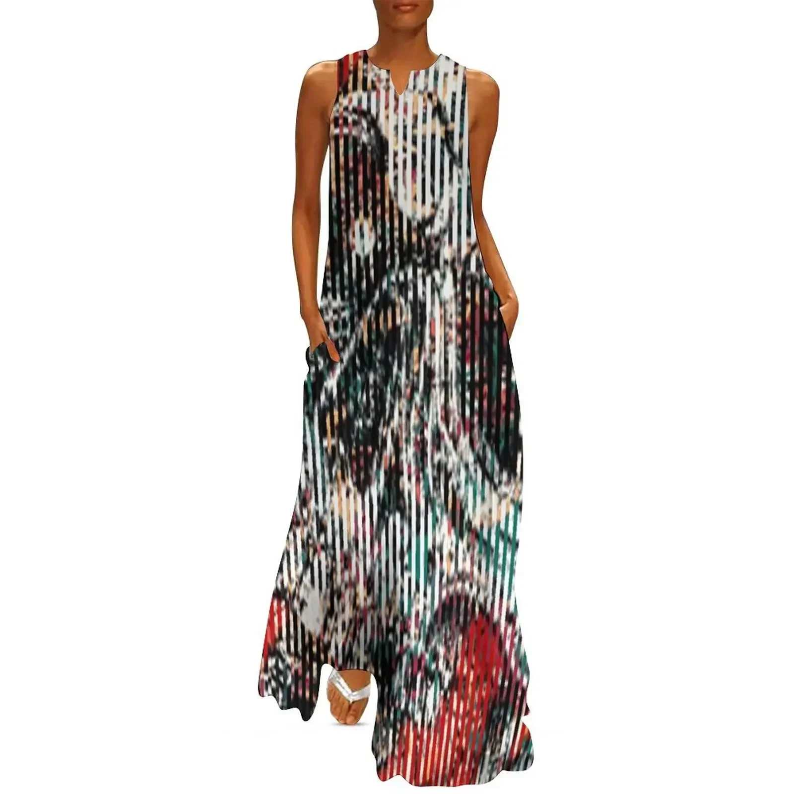

Abstract Pop Scully Long Dress dresses with long sleeves birthday dress luxury evening dresses 2025 Dress for girls