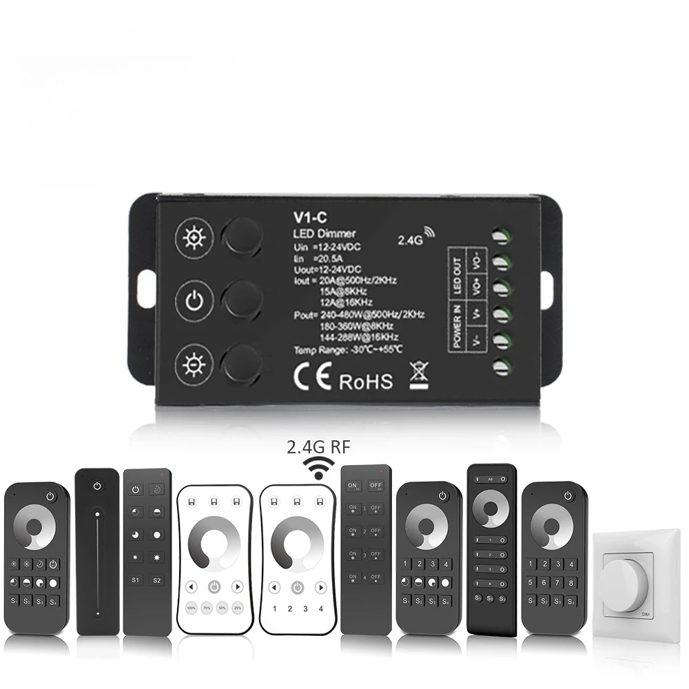 Led Dimmer Dc 12V 2…