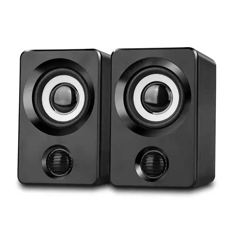 X9 Mini Desktop Computer USB Speaker RGB LED Lighting 3W Output Power Pairing Box Included for Notebook & Multimedia