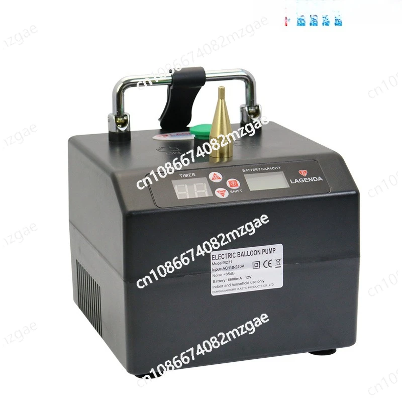 Balloon Electric Air Pump Magic Balloon 5 Inch Round B231 High Pressure Type Single Hole Long Balloon Inflator110-240V